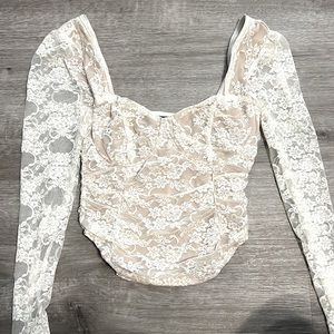 Forever 21 Lace Long Sleeve